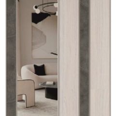 Шкаф-купе 2250 серии SILVER S7+S1+S7Z B22+PL1 (по 2 ящика лев/прав+1штанга) профиль «Серебро» в Сысерти - sysert.mebel24.online | фото 11