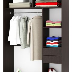 Шкаф-купе Бабочка 1.5 серия Альянс (Венге) в Сысерти - sysert.mebel24.online | фото 2