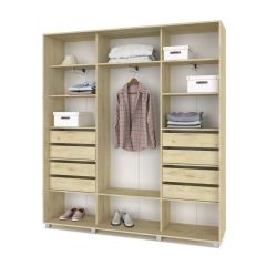 МАРТИН Шкаф-купе Ирландский дуб (2200*450) М421 в Сысерти - sysert.mebel24.online | фото 4