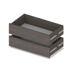 МАРТИН Шкаф-купе с зеркалом Анкор темный (2200*450) М422 в Сысерти - sysert.mebel24.online | фото 3