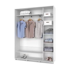 РОЛАНД Шкаф-купе Анкор светлый (450*1700) Р471 в Сысерти - sysert.mebel24.online | фото 3