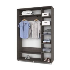 РОЛАНД Шкаф-купе Анкор темный (450*1500) Р451 в Сысерти - sysert.mebel24.online | фото 2