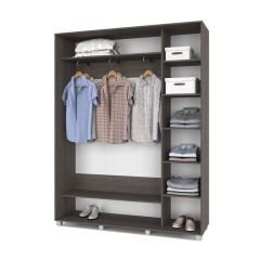 РОЛАНД Шкаф-купе Анкор темный (450*1700) Р471 в Сысерти - sysert.mebel24.online | фото 3