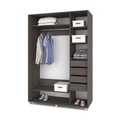 РОЛАНД Шкаф-купе Анкор темный (600*1500) Р651 в Сысерти - sysert.mebel24.online | фото 4