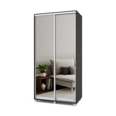 РОЛАНД Шкаф-купе с зеркалами Венге (450*1100) Р413 в Сысерти - sysert.mebel24.online | фото 2