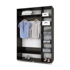 РОЛАНД Шкаф-купе с зеркалами Венге (450*1500) Р453 в Сысерти - sysert.mebel24.online | фото 3