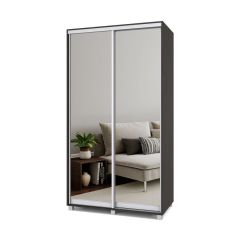 РОЛАНД Шкаф-купе с зеркалами Венге (600*1200) Р623 в Сысерти - sysert.mebel24.online | фото
