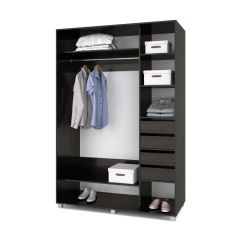 РОЛАНД Шкаф-купе с зеркалами Венге (600*1300) Р633 в Сысерти - sysert.mebel24.online | фото 4