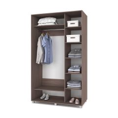 РОЛАНД Шкаф-купе с зеркалом Шимо темный (600*1300) Р632 в Сысерти - sysert.mebel24.online | фото 2