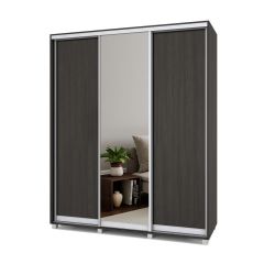 РОЛАНД Шкаф-купе с зеркалом Венге (450*1800) Р482 в Сысерти - sysert.mebel24.online | фото 4
