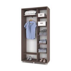РОЛАНД Шкаф-купе Шимо темный (450*1100) Р411 в Сысерти - sysert.mebel24.online | фото 2