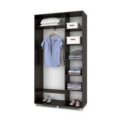 РОЛАНД Шкаф-купе Венге (450*1200) Р421 в Сысерти - sysert.mebel24.online | фото 2