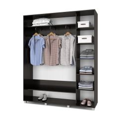 РОЛАНД Шкаф-купе Венге (450*1800) Р481 в Сысерти - sysert.mebel24.online | фото 2