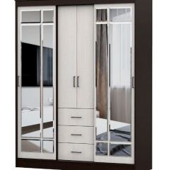 Шкаф-купе ШКП 1 (Венге/Ясень Анкор светлый) в Сысерти - sysert.mebel24.online | фото