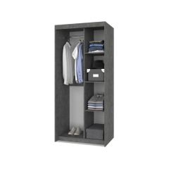 ТОМАС Шкаф-купе Камень темный - Ирландский дуб Т21 в Сысерти - sysert.mebel24.online | фото 2
