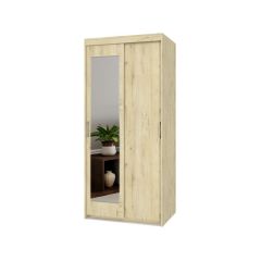 ТОМАС Шкаф-купе с зеркалом Ирландский дуб Т22 в Сысерти - sysert.mebel24.online | фото