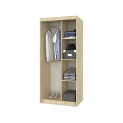 ТОМАС Шкаф-купе с зеркалом Ирландский дуб Т22 в Сысерти - sysert.mebel24.online | фото 2
