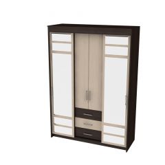 Шкаф-купе комби Юнона (1600) в Сысерти - sysert.mebel24.online | фото