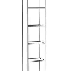 Шкаф-пенал Альба в Сысерти - sysert.mebel24.online | фото 2