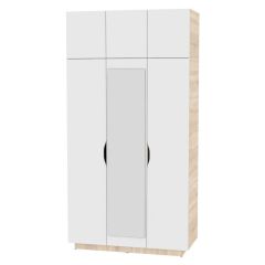 Шкаф с зеркалом "Аврора (H23_M)" в Сысерти - sysert.mebel24.online | фото
