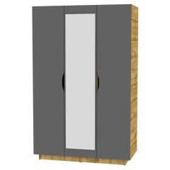Шкаф с зеркалом "Аврора (H24_M)" в Сысерти - sysert.mebel24.online | фото 2