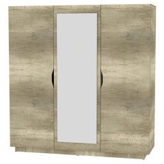 Шкаф с зеркалом "Аврора (H30_M)" в Сысерти - sysert.mebel24.online | фото 17