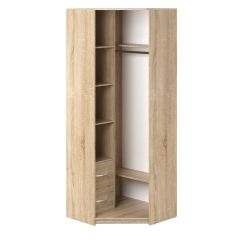 Шкаф угловой Дуэт Люкс с зеркалом в Сысерти - sysert.mebel24.online | фото 2