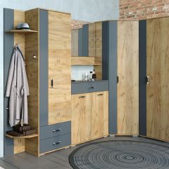 Шкаф угловой НКМ Бостон Секция 1 в Сысерти - sysert.mebel24.online | фото 2