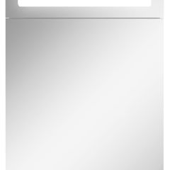 Шкаф-зеркало Аврора 55 левый с подсветкой LED Домино (DV8003HZ) в Сысерти - sysert.mebel24.online | фото 4