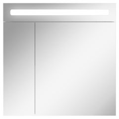 Шкаф-зеркало Аврора 70 с подсветкой LED Домино (DV8007HZ) в Сысерти - sysert.mebel24.online | фото 4