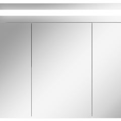 Шкаф-зеркало Аврора 90 с подсветкой LED Домино (DV8011HZ) в Сысерти - sysert.mebel24.online | фото 4