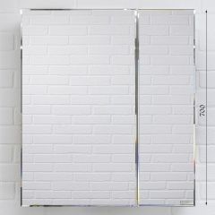 Шкаф-зеркало Bruno 60 левый/правый Домино (DBr2902HZ) в Сысерти - sysert.mebel24.online | фото 4