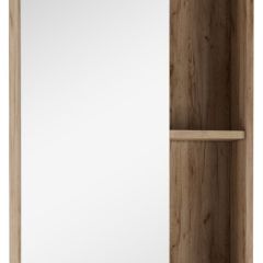 Шкаф-зеркало Craft 50 левый/правый Домино (DCr2212HZ) в Сысерти - sysert.mebel24.online | фото