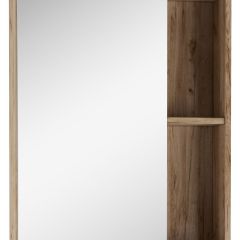 Шкаф-зеркало Craft 60 левый/правый Домино (DCr2203HZ) в Сысерти - sysert.mebel24.online | фото 1