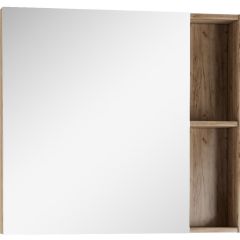 Шкаф-зеркало Craft 80 левый/правый Домино (DCr2204HZ) в Сысерти - sysert.mebel24.online | фото 1