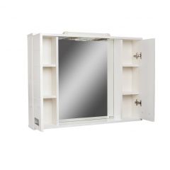 Шкаф-зеркало Cube 90 Эл. Домино (DC5012HZ) в Сысерти - sysert.mebel24.online | фото 3