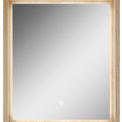 Шкаф-зеркало Nice 60 с подсветкой Домино (DN4706HZ) в Сысерти - sysert.mebel24.online | фото 2
