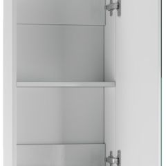 Шкаф-зеркало Норма 40 1 дверь АЙСБЕРГ (DA1618HZ) в Сысерти - sysert.mebel24.online | фото 3