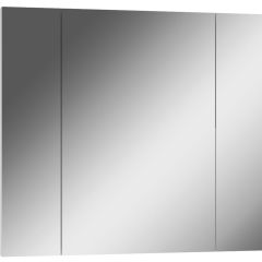 Шкаф-зеркало Норма 80 3 двери АЙСБЕРГ (DA1626HZ) в Сысерти - sysert.mebel24.online | фото