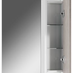 Шкаф-зеркало Uno 60 Дуб серый левый/правый Домино (DU1503HZ) в Сысерти - sysert.mebel24.online | фото 4