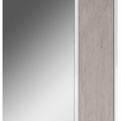 Шкаф-зеркало Uno 60 Дуб серый левый/правый Домино (DU1503HZ) в Сысерти - sysert.mebel24.online | фото 5