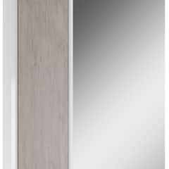 Шкаф-зеркало Uno 60 Дуб серый левый/правый Домино (DU1503HZ) в Сысерти - sysert.mebel24.online | фото 2