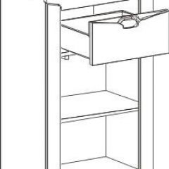 СОРЕНТО МС Прихожая (Дуб бонифаций) в Сысерти - sysert.mebel24.online | фото 3