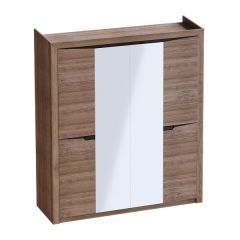 СОРЕНТО МС Спальный гарнитур (Дуб стирлинг) в Сысерти - sysert.mebel24.online | фото 5