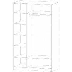 ДИАНА Шкаф 3-х створчатый в Сысерти - sysert.mebel24.online | фото 2