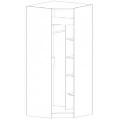 ДИАНА Шкаф угловой в Сысерти - sysert.mebel24.online | фото 2