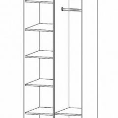 ГАММА Спальный гарнитур (модульный) дуб вотан в Сысерти - sysert.mebel24.online | фото 10