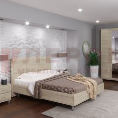 Спальня Мелисса композиция 4 (Ясень Асахи) в Сысерти - sysert.mebel24.online | фото 3