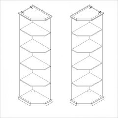 Спальня модульная Мишель (белый матовый/экокожа) в Сысерти - sysert.mebel24.online | фото 5