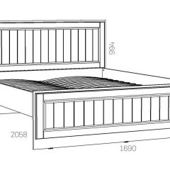 НМ 040.34 Х (1600) Кровать "Оливия" в Сысерти - sysert.mebel24.online | фото 2